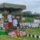 Upacara tersebut dipimpin oleh Asisten III Setda Barito Selatan, Drs. Mirwansyah, selaku pembina upacara.