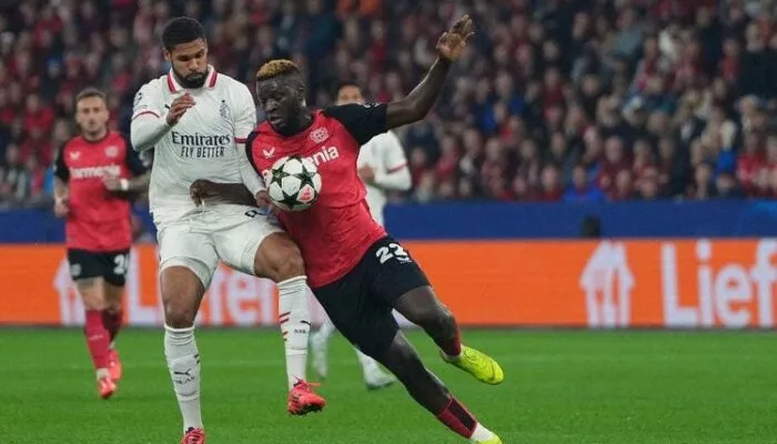 AC Milan Kembali Menelan Kekalahan di Liga Champions, Bayer Leverkusen Tampil Gemilang
