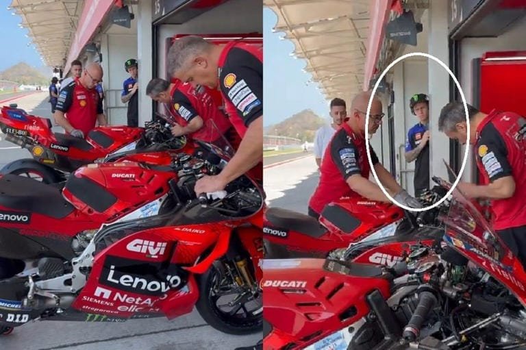 Fabio Quartararo Ketahuan Intip Motor Juara Dunia di Mandalika, Yamaha V4 Segera Diluncurkan?