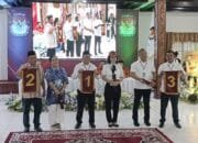 KPU Barito Selatan Resmi Undi Nomor Urut Paslon di Pilkada 2024