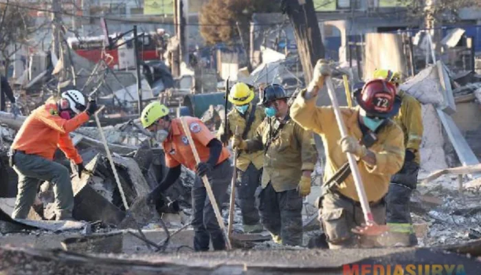 Kebakaran Dahsyat di Los Angeles: Angin Kencang Perparah Situasi, 24 Orang Tewas