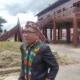 Wakil Ketua I DPRD Barsel, Ideham, Usai Peresmian Rumah Adat Dayak. (foto: MediaSurya/akhmad madani)