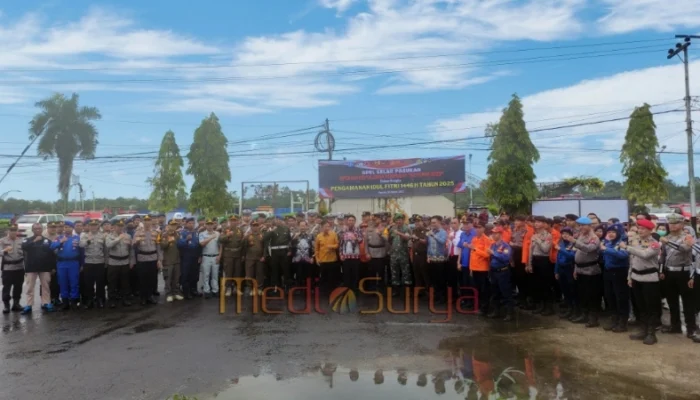 Wakapolres Barsel: Apel Operasi Ketupat 2025 Wujud Komitmen Keamanan Lebaran
