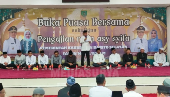Pemkab Barsel Gelar Buka Puasa Bersama dan Pengajian Asyifa untuk Pererat Silaturahmi
