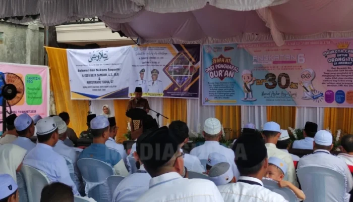 Bupati Barsel Buka Karantina Tahfiz Al-Qur’an 2025 untuk Cetak Generasi Berakhlak