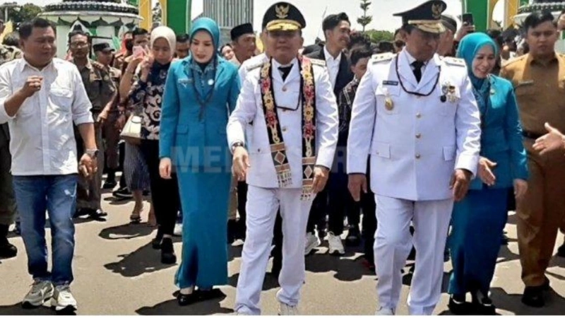 Gubernur dan Wakil Gubernur Kalimantan Tengah periode 2025-2030, Agustiar Sabran dan Edy Pratowo (foto: MediaSurya/dok)