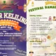 Pamflet Festival Ramadhan 1446 H di Kecamatan Karau Kuala, berisi informasi tentang lomba Tartil Al-Qur’an, Adzan, Tahfidz, dan Takbir Keliling dengan hadiah menarik.