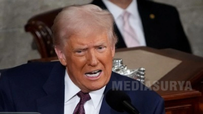 Presiden Amerika Serikat (AS) Donald Trump (foto: MediaSurya/dok)