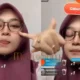 Bu Guru Salsa dalam siaran langsung TikTok menanggapi video viralnya.