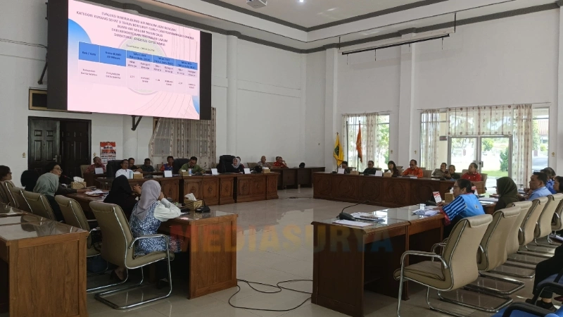 RDP DPRD Barsel mengevaluasi layanan Perumdam dan skema pendanaan tenaga kontrak yang belum mencapai dua tahun masa kerja.