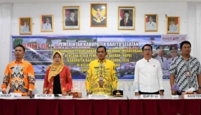 Wabup Barsel Hadiri Musrenbang Dusun Utara, Fokus Pembangunan Infrastruktur dan Kesejahteraan