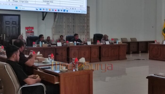 DPRD Barsel Gelar Rapat Banmus, Susun Agenda April 2025