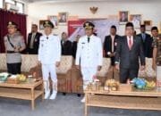Bupati dan Wabup Barsel Ikuti Upacara Virtual HUT Otonomi Daerah ke-29 di Tengah Banjir