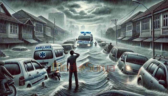 103 KK Di Desa Demon Dei Kecamatan Wotan Ulumado Yang Terjebak Banjir, Belum Tersentuh Bantuan