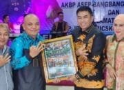 PWI Barsel Hadiri Kegiatan Kenal Pamit Kapolres