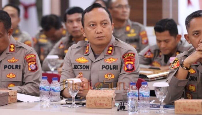 Evaluasi Kinerja Polri di Kalteng, Kapolres Barsel Ikuti Gelar Operasional Triwulan I 2025