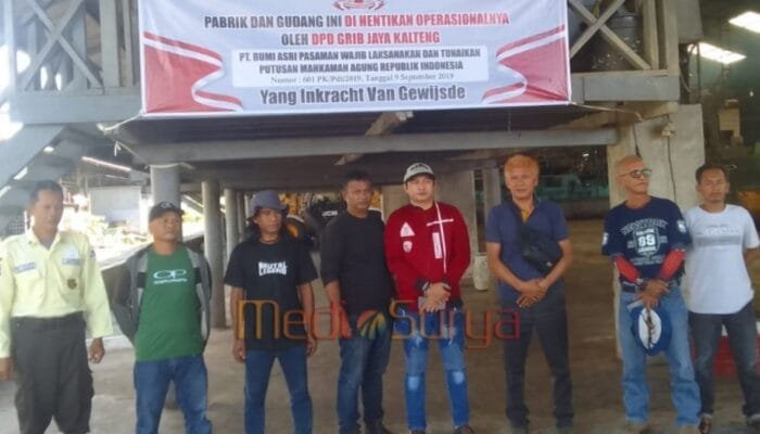 Grib Jaya Kalteng Bertindak, PT BAP Diminta Tunaikan Putusan MA RI