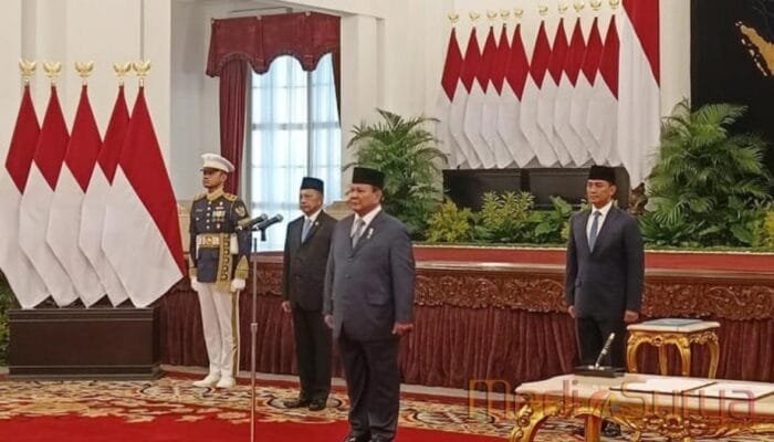 Prabowo Lantik Gubernur dan Wakil Gubernur Papua Pegunungan serta Bangka Belitung