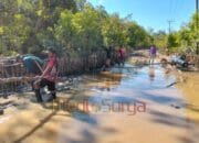 Hadapi Medan Sulit, Satgas TMMD Kodim 1012/Buntok Tetap Lanjutkan Pembangunan Jalan di Desa Talio