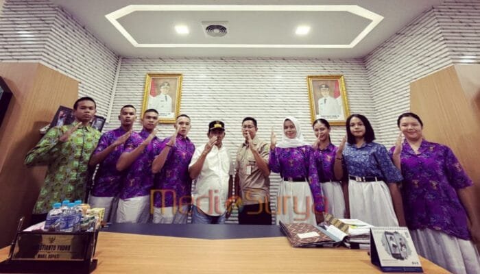 Wakil Bupati Barsel Dukung Siswa Terpilih Ikuti Seleksi Paskibraka Provinsi 2025
