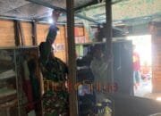 Satgas TMMD Kodim 1012/Buntok Rehab Rumah Warga di Desa Talio, Wujud Nyata Gotong Royong dan Kepedulian TNI