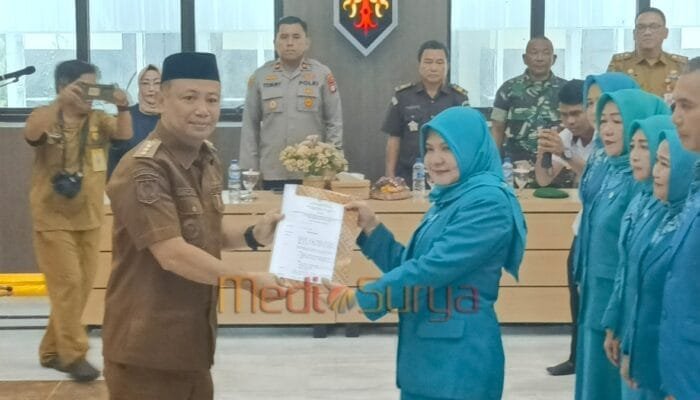 Bupati Barsel Lantik Pengurus TP-PKK Periode 2025-2029, Fokus pada Pemberdayaan Keluarga