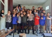 berfoto bersama Pererat Hubungan dengan Pers, Kasatlantas Polres Barsel Gelar Silaturahmi bersama PWI