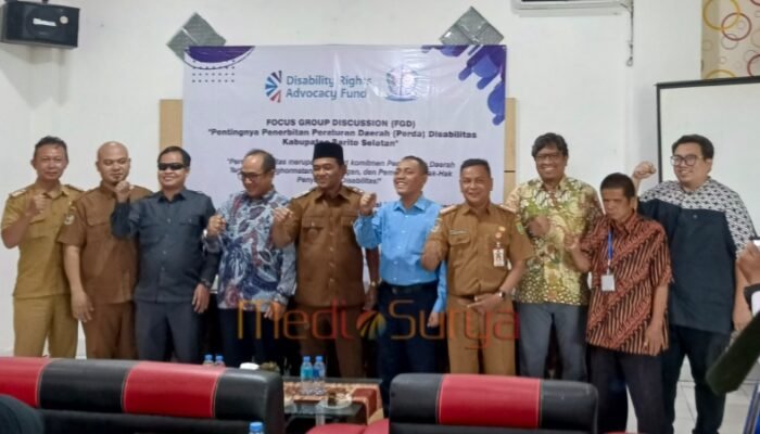 Wabup Barsel Buka FGD Penyusunan Perda Disabilitas, Dorong Kebijakan Inklusif dan Berkeadilan