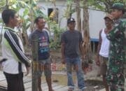 Pererat Hubungan Sosial, Satgas TMMD ke-124 Kodim 1012/Buntok Gelar Komsos di Karau Kuala
