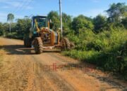Satgas TMMD Kodim 1012/Buntok Kebut Pembukaan Jalan Penghubung Antar Desa