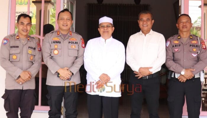 Kapolres Barsel Laksanakan Silaturahmi Kamtibmas Bersama Ketua MUI di Buntok