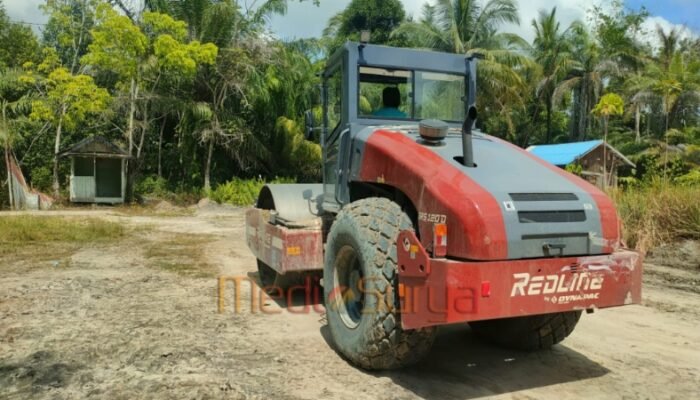 Progres TMMD Kodim 1012/Buntok, Sejumlah Titik Jalan di Wungkur Baru Mulai Dihaluskan