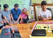 Lima pelaku penyalahgunaan narkoba Polres Barsel Bekuk 5 Pelaku, Sita Sabu 11,46 Gram dalam 3 Jam