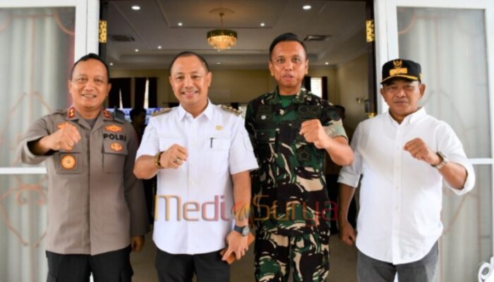 Kapolres Barsel Apresiasi Kunjungan Pangdam XII/Tanjungpura ke Kodim 1012/Buntok dalam Rangka Peninjauan TMMD ke-124