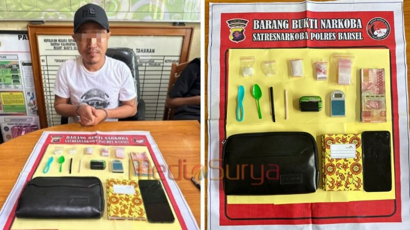 Seorang tersangka Seorang tersangka