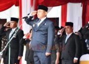 Wakil Bupati Barito Selatan Khristianto Yudha memimpin upacara peringatan Hari Lahir Pancasila Wabup Barsel Tegaskan Pentingnya Persatuan dan Ideologi Kebangsaan di Hari Lahir Pancasila