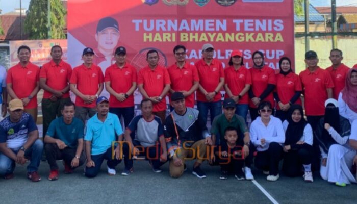Ketua DPRD Barsel Hadiri Turnamen Kapolres Cup, Ajak Masyarakat Junjung Sportivitas