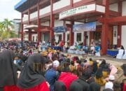 Senam Santri Semarak Tahun Baru Islam, Asisten II Setda Barsel Tekankan Gaya Hidup Sehat dan Religius