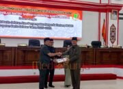 Wabup Barsel Sampaikan Pengantar Raperda RPJMD 2025–2029 pada Paripurna DPRD