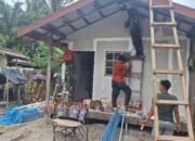 Satgas TMMD Kodim 1012/Buntok Selesaikan Tahap Akhir Renovasi Rumah Tidak Layak Huni
