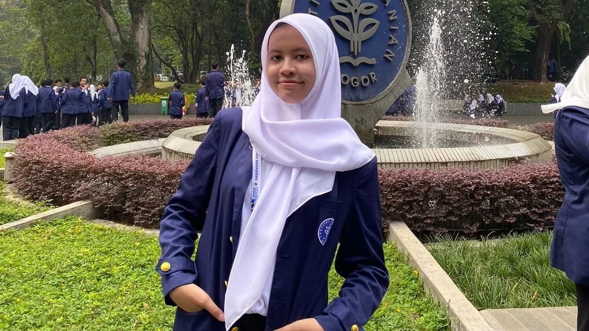 Nisa IPK 4.00 mahasiswi IPB dari Marabahan