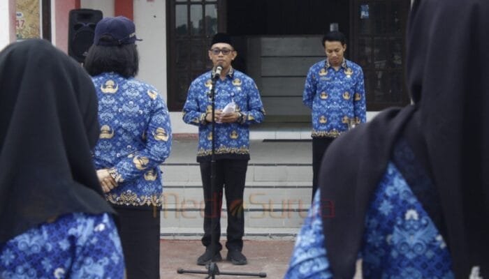 Plt Camat Dusel Tekankan Disiplin dan Inovasi ASN pada Hari Kesadaran Nasional
