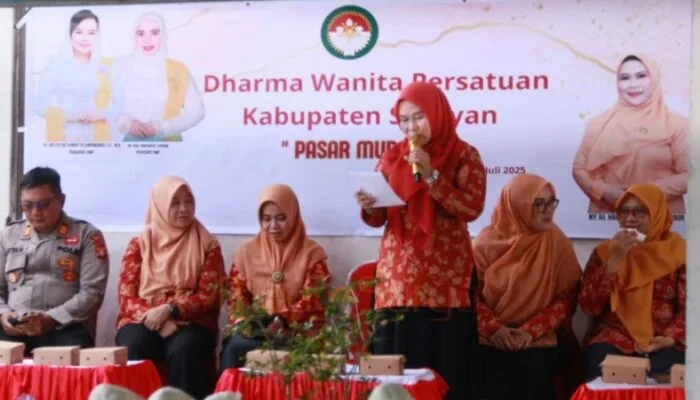 Gelar Pasar Murah, DWP Seruyan Ringankan Beban Ekonomi Masyarakat