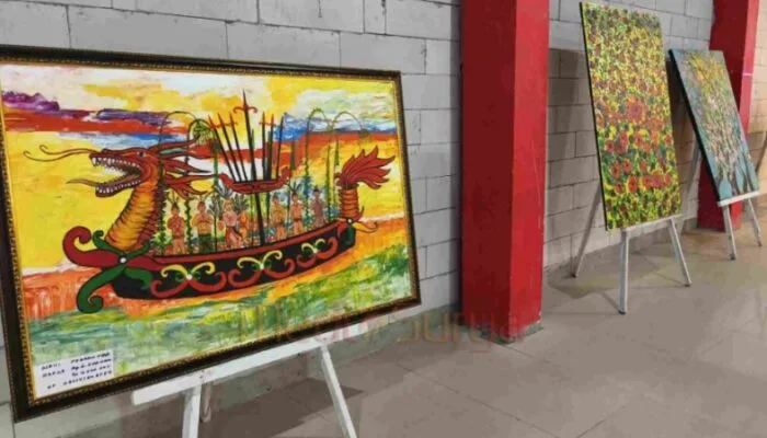 Pameran Lukisan dan Hidroponik Percantik Lippo Plaza, Kolaborasi Seni dan Alam