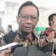 Mantan Menko Polhukam Mahfud MD saat menemui wartawan di Balairung, Universitas Gadjah Mada (UGM), Selasa (4/02/2025).(KOMPAS.COM/YUSTINUS WIJAYA KUSUMA)