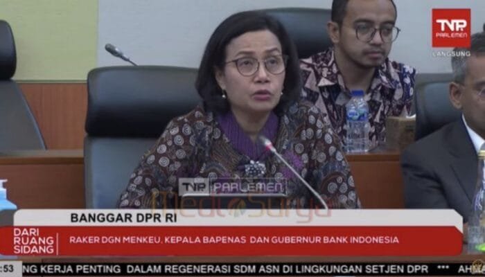 Sri Mulyani & DPR Sepakati KEMPPKF 2026, Ekonomi RI Dipatok Tumbuh 5,8 Persen