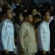 Presiden RI Prabowo Subianto (tiga kiri) menghadiri penutupan kongres Partai Solidaritas Indonesia (2025) di Edutorium KH Ahmad Dahlan, Universitas Muhammadiyah Surakarta (UMS)