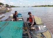 Inovasi Anjeli, Polsek Dusel Imbau Keselamatan Transportasi Sungai DAS Barito