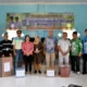 Inspektur Daerah Barsel Yuristianti Yudha bersama peserta dan perwakilan perusahaan berfoto bersama usai sosialisasi pajak daerah dan retribusi daerah tahun 2025