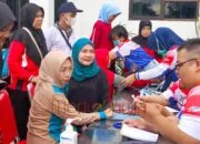TP PKK Barsel Gelar Senam Lansia dan Pemeriksaan Kesehatan Gratis